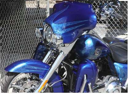 2013 CVO PAINT: Crushed Sapphire Blue w/Cold Fusion Graphics: click to enlarge