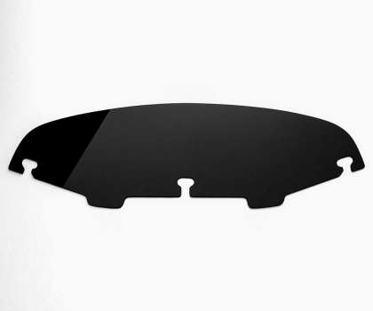 4-inch Black Windshield for Batwing: click to enlarge