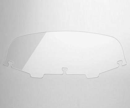 6-inch Clear Windshield for Batwing: click to enlarge