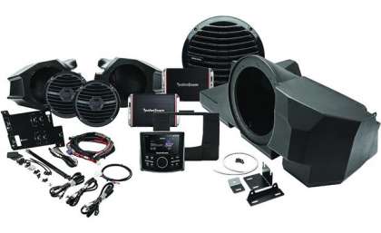 RZR-STAGE 3 600W Stereo, Front Speaker and Subwoofer Kit for Select Polaris RZR Models: click to enlarge
