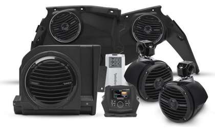 Can-AM-X3-STAGE 4 600W Stereo, Front and Rear Speaker, and Subwoofer Kit for Select Maverick X3 Models: click to enlarge