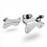 Chrome 4-Point Docking Hardware Kit for Harley Touring '14-'19 | Replaces PN 52300353